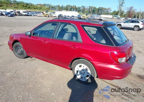 2002 Subaru Impreza 2.5Ts z USA, uszkodzony, nr VIN JF1GG65562H804802